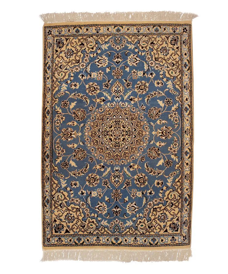 Light Blue Nain Rug